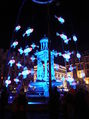 Lyon during the festival of lights: Fontaine des Jacobins